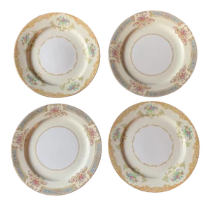 Mid-Century Noritake Dinner Plates - Set of 4