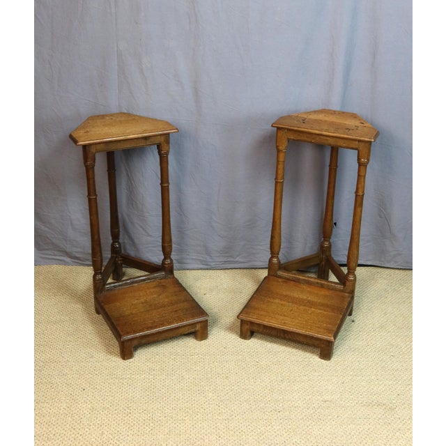 Early 19th Century Cantors Stools, Set of 2 For Sale - Image 6 of 6