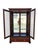 1990s Ethan Allen British Classics Curio Cabinet China Hutch Display Breakfront Cherry For Sale - Image 11 of 14