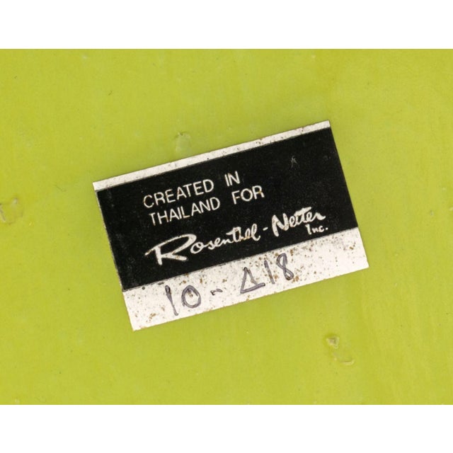 Mid 20th Century Rosenthal-Netter Inc. Painted Paper Mache Tray For Sale - Image 9 of 9