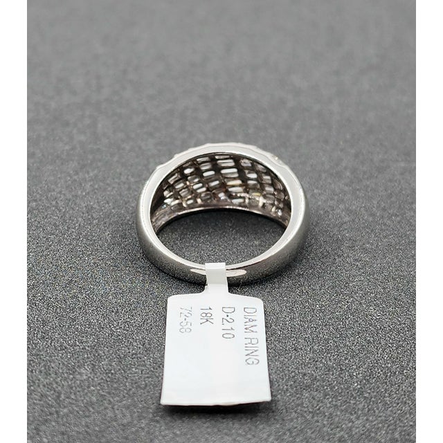 2.10 Ct Diamond Ring Size 6.75 For Sale In Chicago - Image 6 of 9