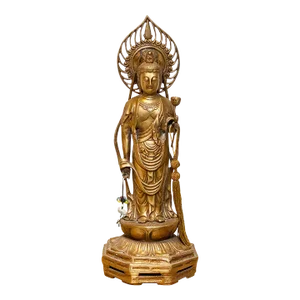 Mid 20th Century Tall Japanese Buddha
