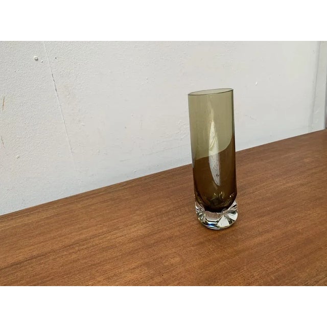 Brown Mid-Century Lord Nelson Series Glass Vase from Ingrid Glas, Germany, 1960s For Sale - Image 8 of 12