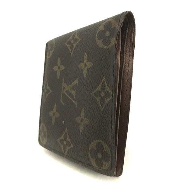 Brown 1990s Louis Vuitton Portefeiulle Marco Bifold Wallet Men's For Sale - Image 8 of 8