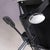 Desk Chair Model EA118 in Chrome Base with Black Hopsack Upholstery and Aluminium Armrests by Charles & Ray Eames for Vitra, Germany, 2000s For Sale - Image 11 of 16