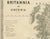 Paper Ancient Cartography of Britannia and Hibernia, 1880 For Sale - Image 7 of 8