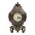 French Rococo Revival Marble Mantle Clock, Late 19th Century For Sale