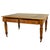 Wood Antique English Oak & Leather Top Double-Sided Library Table Partner's Desk 1860 For Sale - Image 7 of 13