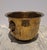 Vintage Hammered Brass Cachepot featuring Lion's Head Ring Pulls on each side Could be used to hold an orchid flower, or...