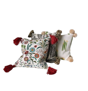 Liberty & Co, Schumacher, Chelsea Textiles, Brunschwig & Fils Lavender Filled Decorative Cushions - Set of 3