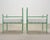 Celadon Set of Four French Mid-Century Iron Garden Lounge Dining Armchairs For Sale - Image 8 of 18