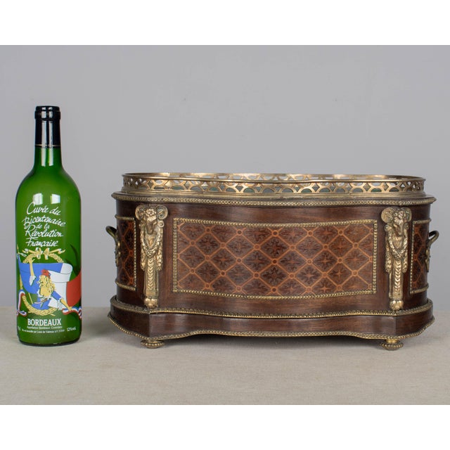 Wood 19th Century French Napoleon III Jardinière or Cachepot For Sale - Image 7 of 10