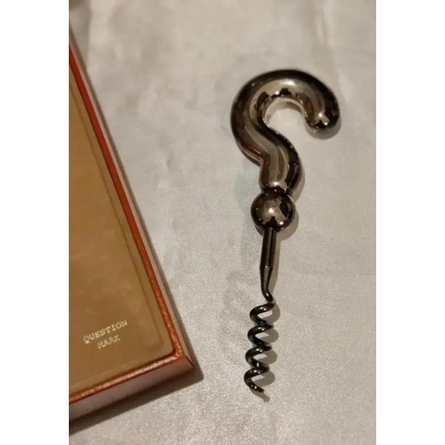 Contemporary Vintage French Saint Hilaire Paris Question Mark Corkscrew For Sale - Image 3 of 7