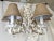 Antique White Antique Coastal Cottage 6-Light Iron Chandelier With Seashell Adornments For Sale - Image 8 of 12