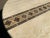 Contemporary Brown & Cream Round Travertine Top With Inlaid Baltic Brown Strip For Sale - Image 4 of 7