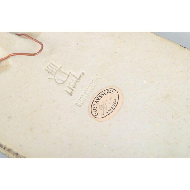 1970s Stoneware Wall Relief from the Series Bishops by Lisa Larsson for Gustavsberg, 1970s For Sale - Image 5 of 6
