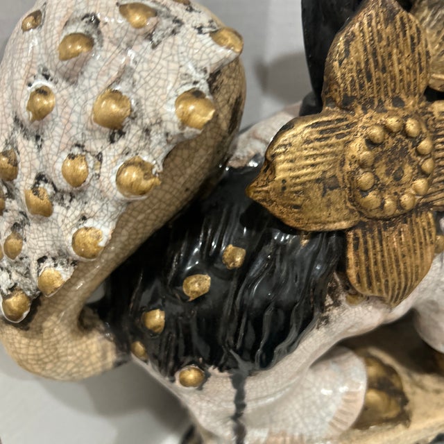 1980s Foo Dog Statues For Sale In Nashville - Image 6 of 12