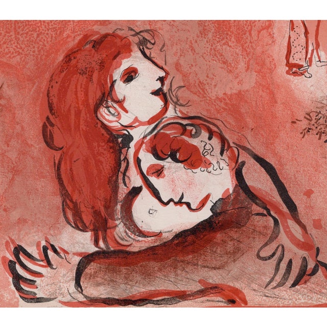 1960s Marc Chagall, Le Visage d'Israël, 1960, Original Lithograph For Sale - Image 5 of 8