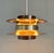 Vintage metal pendant light, made in germany in the 1970's. Bulb: 1 x e26 (e27). Us wiring compatible. up to 250v...
