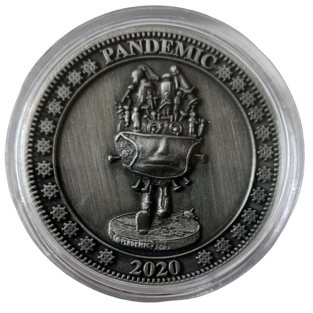 Limited Edition Pandemic Art Collectibles Coins For Sale - Image 11 of 12