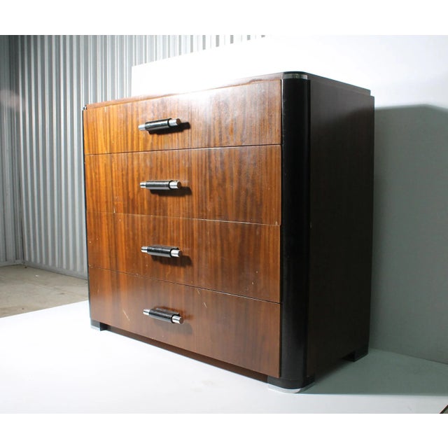 Donald Deskey Donald Deskey Deco Chest of Drawers For Sale - Image 4 of 7