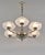 Metal French Art Deco Chandelier by J. Gauthier Ezan & H. Renon 1930s France - 2 Available For Sale - Image 7 of 15