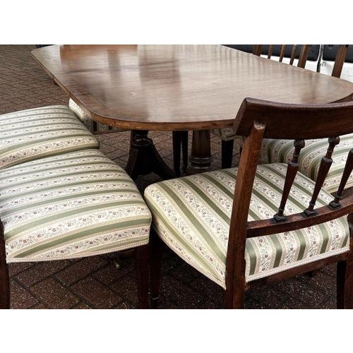 Antique Extending Dining Table and Chairs, Set of 7 For Sale - Image 18 of 18