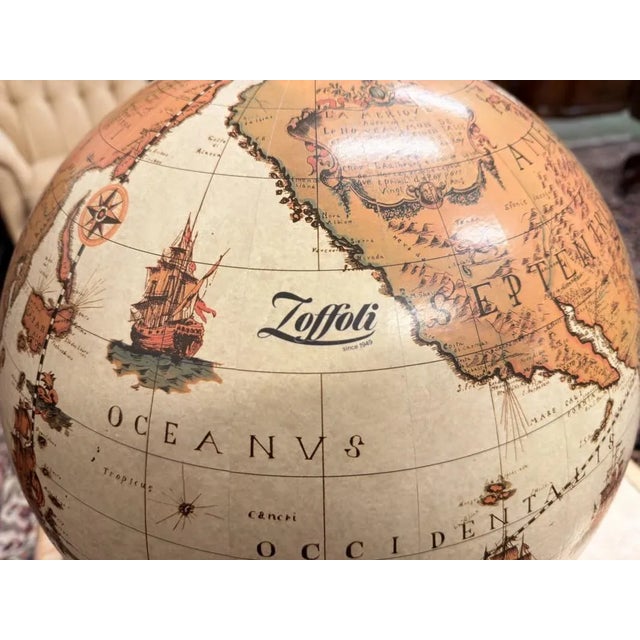 Italian Table Bar Globe from Zoffoli For Sale - Image 6 of 11