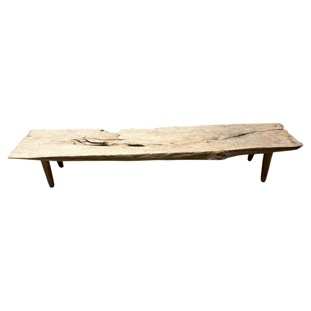 Andrianna Shamaris Sculptural Antique Bench For Sale - Image 15 of 18