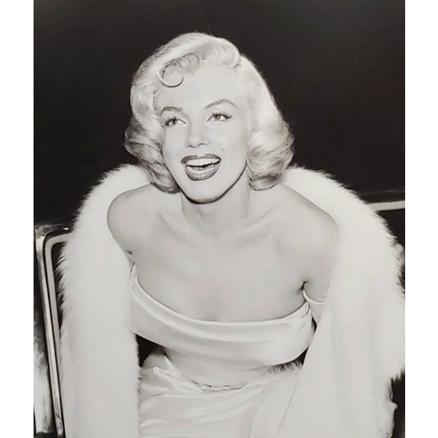 1950s Large Silver Gelatin Photograph of Marilyn Monroe at 1954 Premier by Murray Garrett For Sale - Image 5 of 9