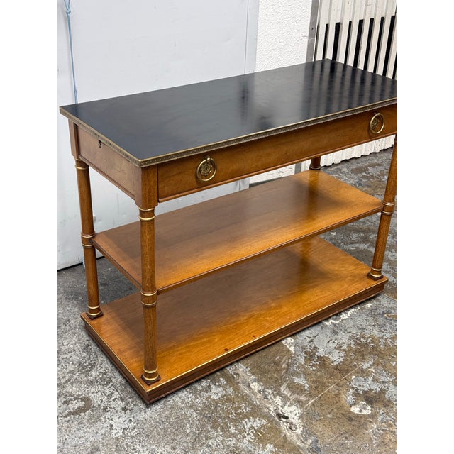 Mayflower Furniture for Henredon Neoclassical Console Server Table, Vintage For Sale In San Francisco - Image 6 of 12
