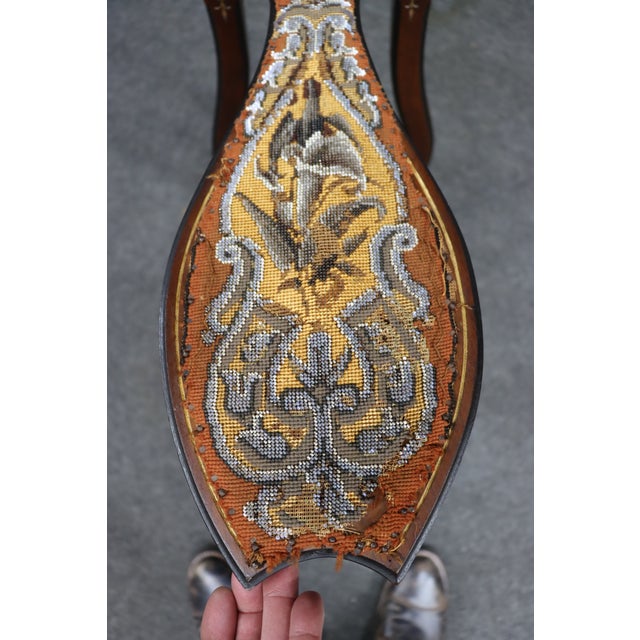 Rare Antique Victorian Ebonized Walnut Boot Jack For Sale - Image 14 of 15