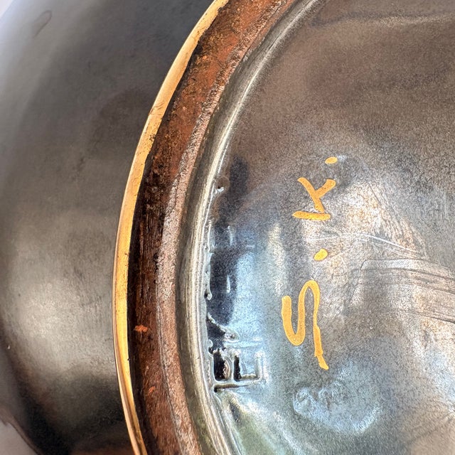 Seka Kaktus Vase by Anna-Lisa Thomson and Einar Törning for Upsala-Ekeby, 1930s For Sale - Image 9 of 10