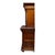 Continental Gothic Carved Oak & Stained Leaded Glass Court Cupboard C1900 For Sale - Image 9 of 17