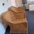 Pair of Vintage Woven Rattan/wicker Barrel-style Accent Chairs For Sale - Image 4 of 12