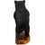 Late 20th Century Rare Rustic Carved Wooden Standing Bear Lamp With Intricate Details For Sale - Image 12 of 15