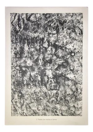 Jean Dubuffet, Theater of Wicks and Tears, Lithograph, 1959