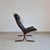 Mid-Century Black Leather Siesta Chair by Ingmar Relling for Westnofa, 1960s For Sale - Image 10 of 10