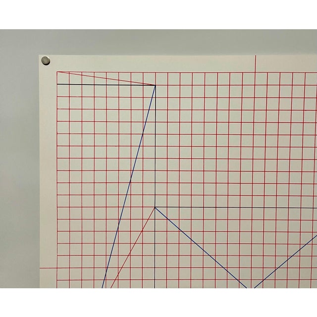 Pop Art Will Insley , Abstract Minimalist Color Silkscreen Print Will Insley On The Bowery Pop Art, 1969-1971 For Sale - Image 3 of 7