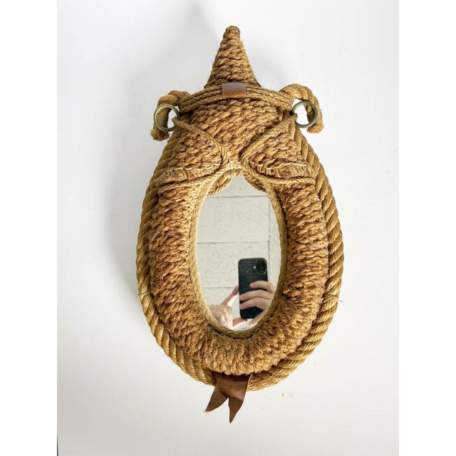 Small Rope Mirror, France, 1960s For Sale - Image 11 of 12