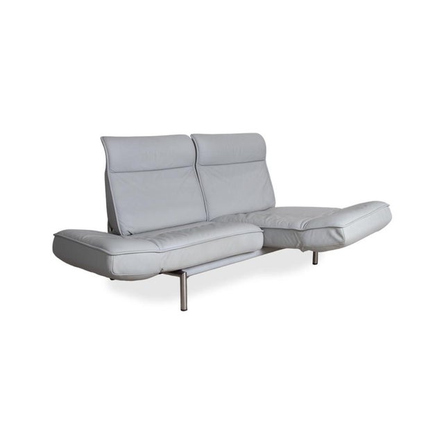 Leather DS-450 Two-Seater Sofa with Manual Function from de Sede For Sale - Image 5 of 16