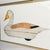 A large scale 1960 etching print under glass by Arthur Nevin depicting a Snow Goose decoy. It is inscribed Snow Goose...