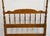 1970s Ethan Allen Heirloom Nutmeg Maple Colonial Early American Style Twin Size Four Poster Bed 10-5631 For Sale - Image 5 of 12