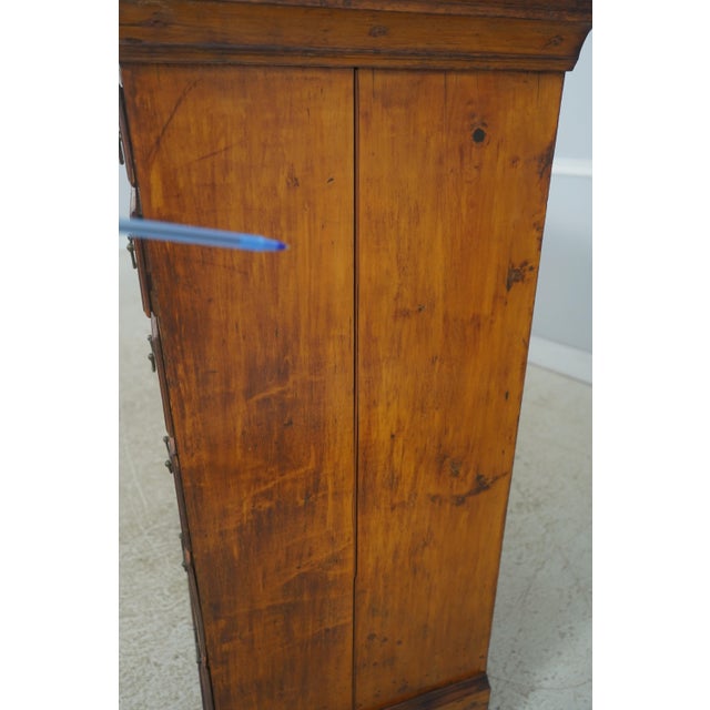 Antique American Maple 6 Drawer Chest For Sale - Image 16 of 17