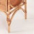 1950s Mid-Century French Four Drawers Rattan Desk For Sale - Image 4 of 7