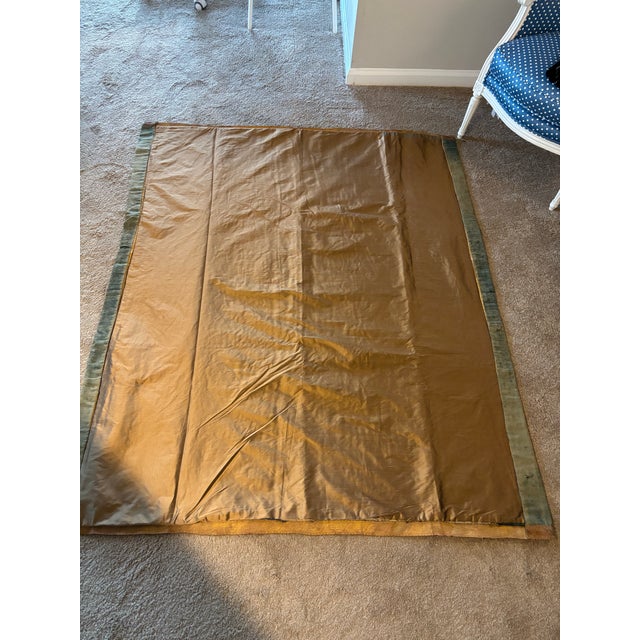 Large Antique Embroidered Wall Hanging or Cloth For Sale - Image 12 of 12