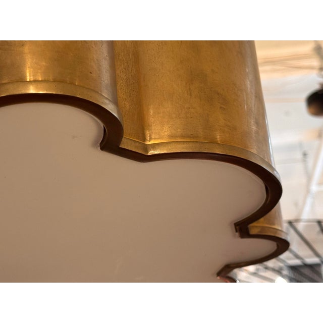 Aerin for Visual Comfort Arabelle Hanging Pendant For Sale - Image 9 of 12