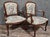 Louis XV Style Armchairs with Tapestry Upholstery, Set of 2 For Sale - Image 5 of 7