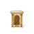 Hand carved Tabernacle. The Empire style details are gold plated. Pure gold door in the front, covered by a layer of...