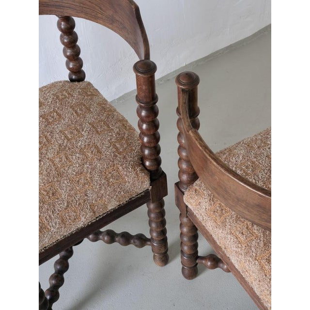 Antique Bobbin Corner Chair For Sale - Image 10 of 15